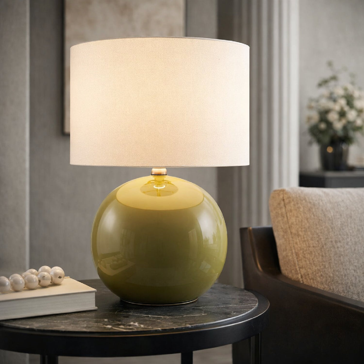 Modern European furniture - Jute Accent Table Lamp - www.oroa.com