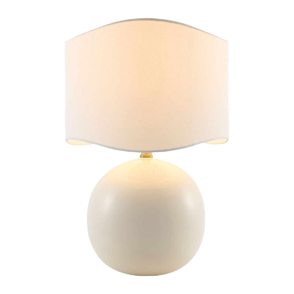 Modern European furniture - Wavy Jute Table Lamp - www.oroa.com