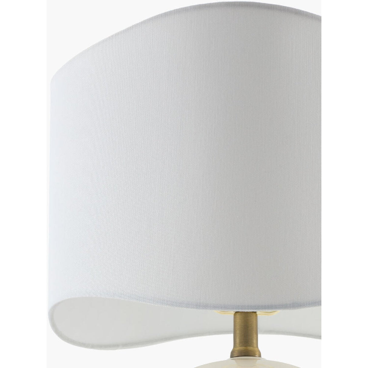 Modern European furniture - Wavy Jute Table Lamp - www.oroa.com