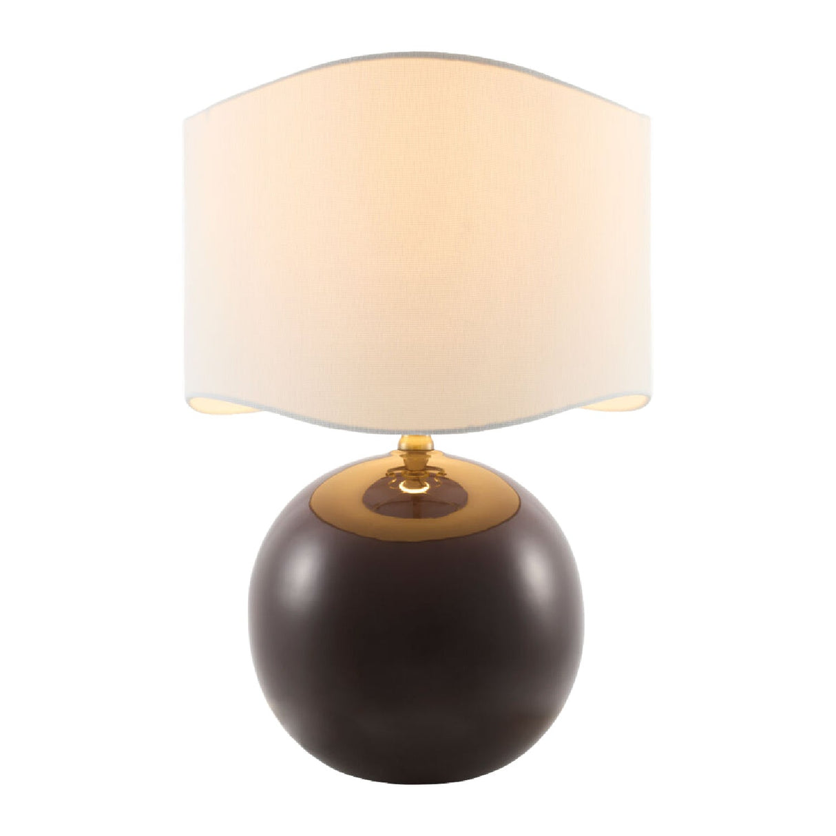 Modern European furniture - Wavy Jute Table Lamp - www.oroa.com