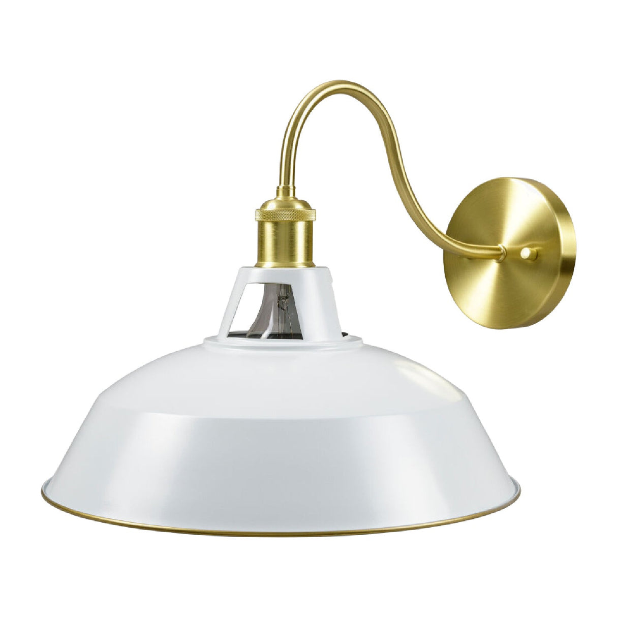 Modern European furniture - Plated Metal Wall Lamp - www.oroa.com