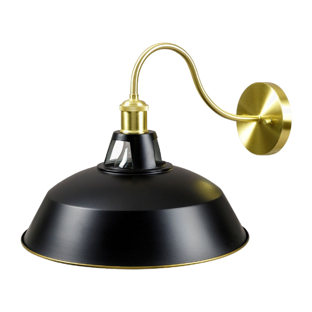 Modern European furniture - Plated Metal Wall Lamp - www.oroa.com