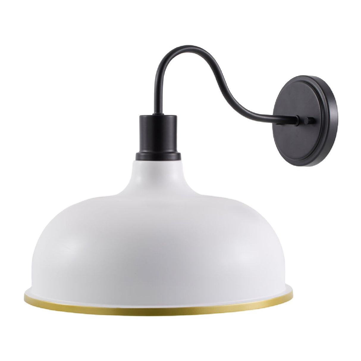 Modern European furniture - Gold Leaf Metal Wall Lamp - www.oroa.com