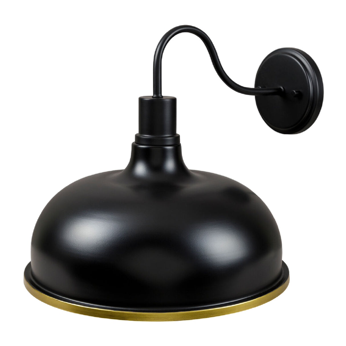 Gold Leaf Metal Wall Lamp | Oroa.com