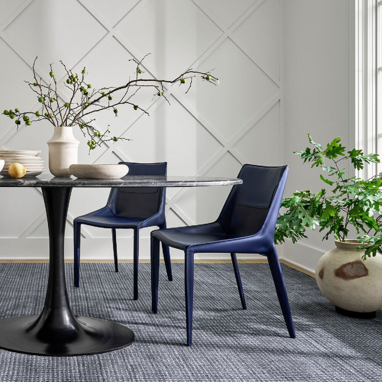 Modern furniture - Oval Pedestal Dining Table - www.oroa.com