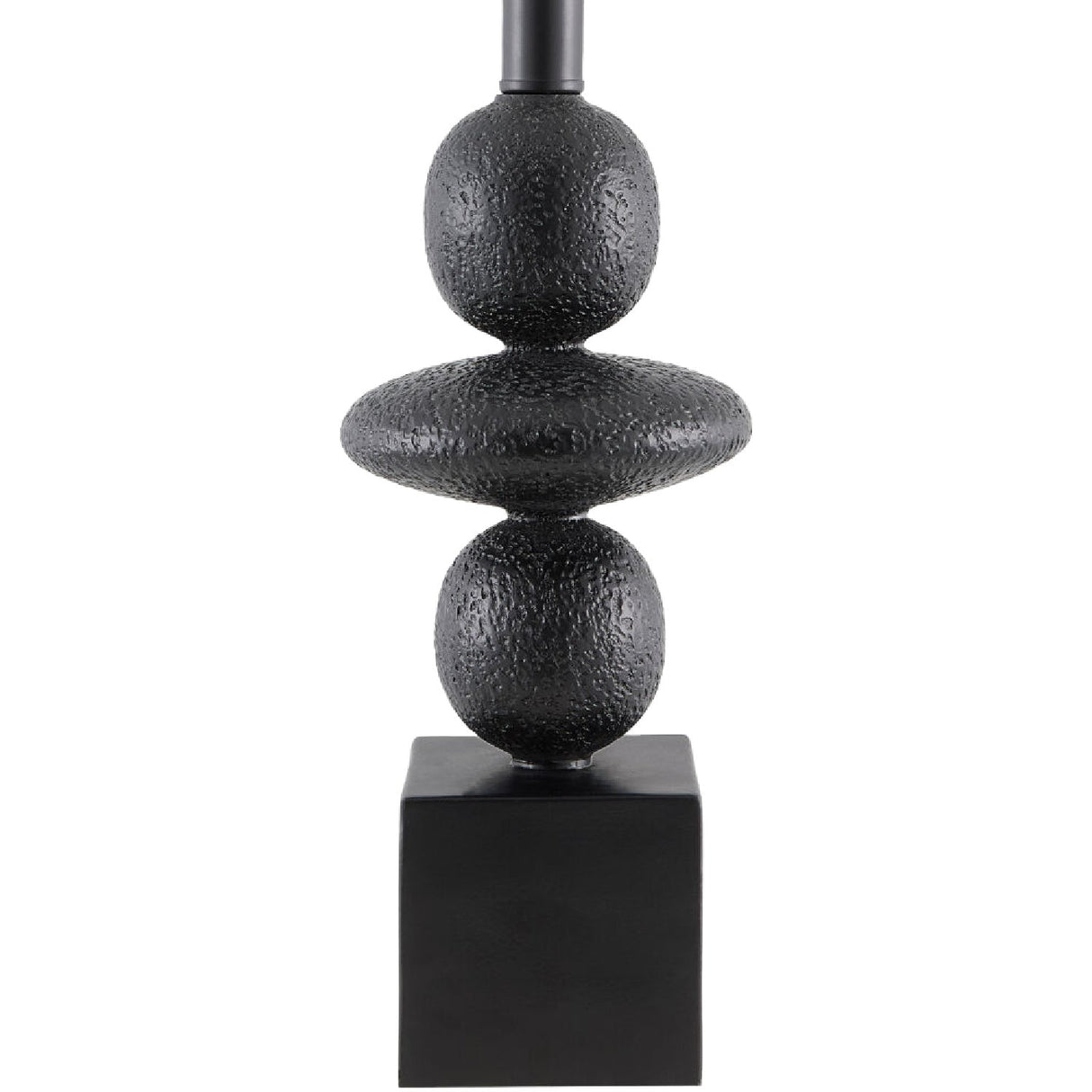 Modern European furniture - Geometric Stacked Linen Table Lamp - www.oroa.com