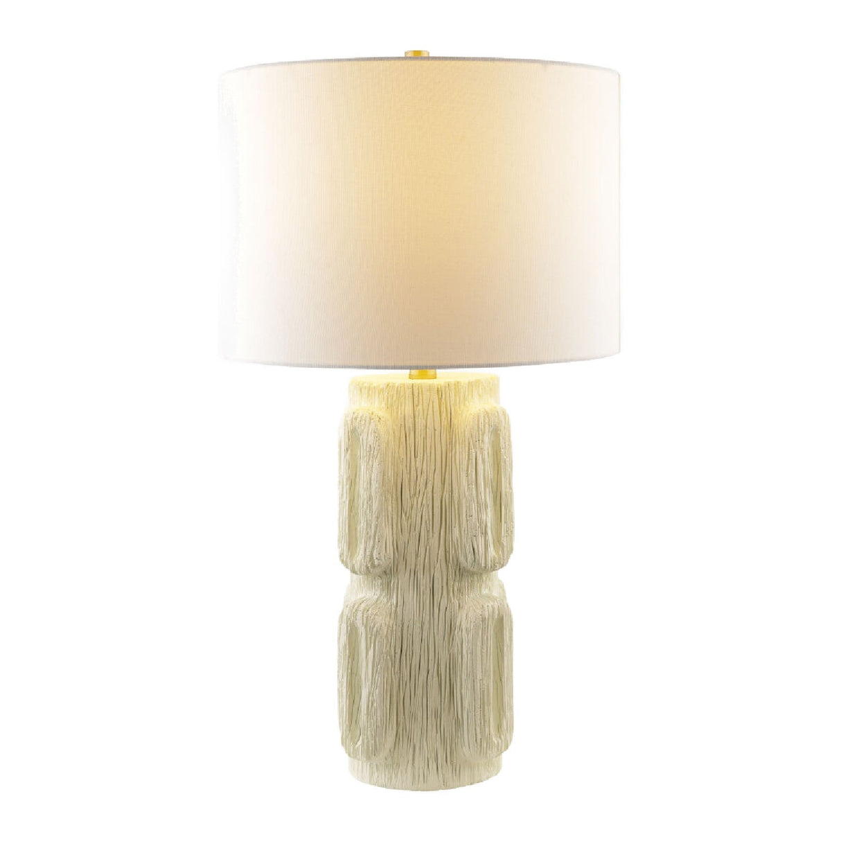 Modern European furniture - Painted Ivory Accent Table Lamp - www.oroa.com