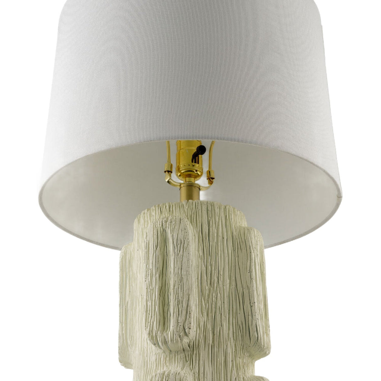 Modern European furniture - Painted Ivory Accent Table Lamp - www.oroa.com