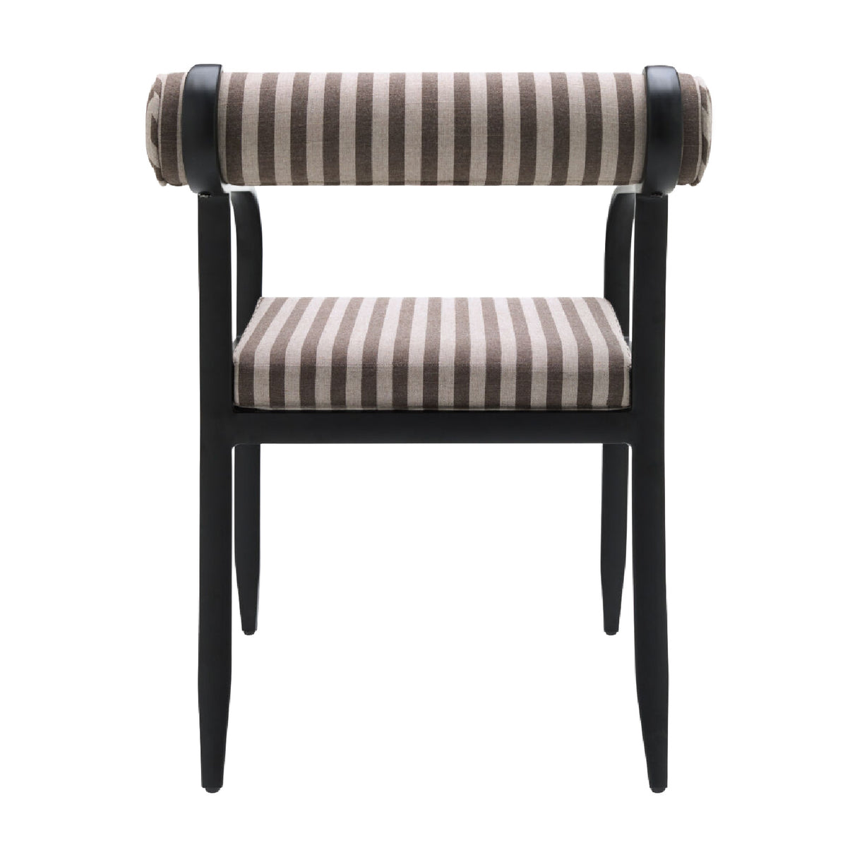 Modern European furniture - Black Aluminum Outdoor Dining Chair - www.oroa.com | Oroa.com