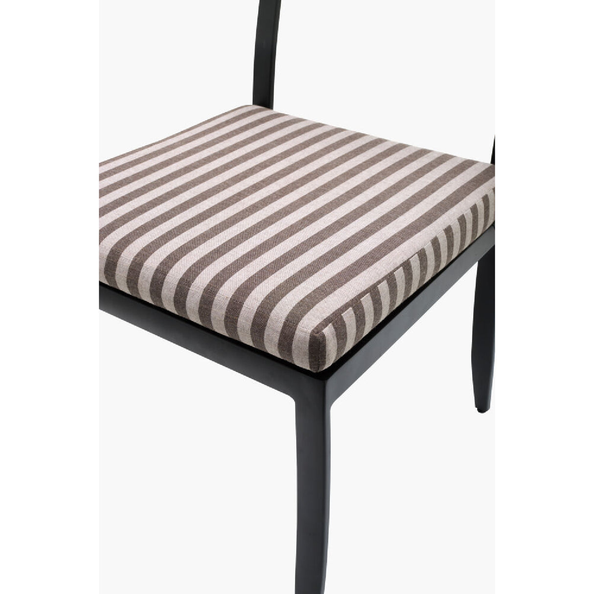 Modern European furniture - Black Aluminum Outdoor Dining Chairs (2) - www.oroa.com