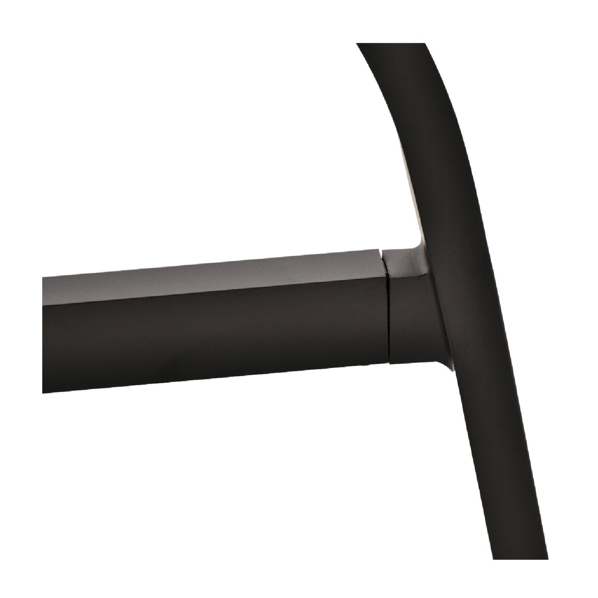 Modern European furniture - Black Aluminum Outdoor Dining Table - www.oroa.com