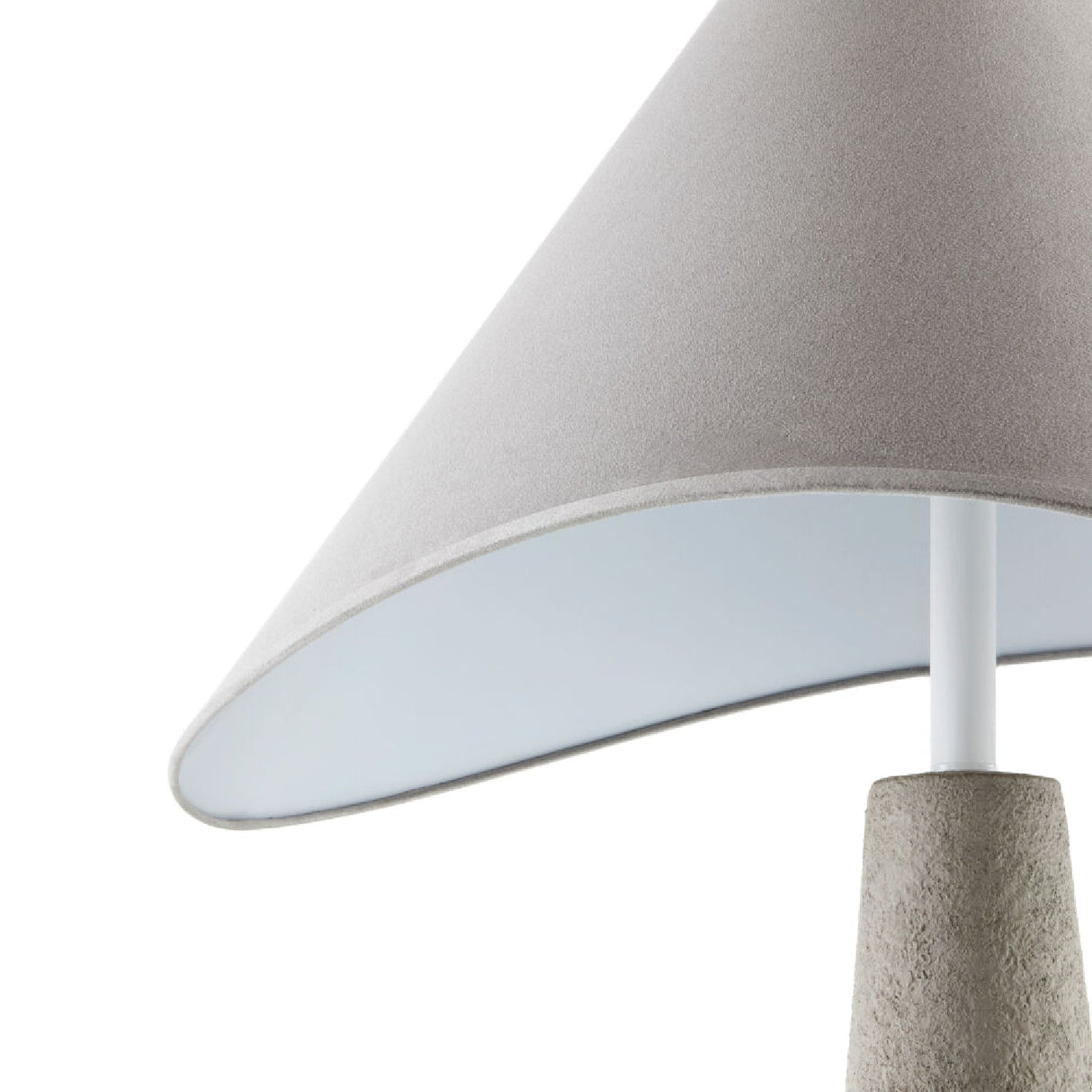 Modern European furniture - Cotton Shade Table Lamp - www.oroa.com