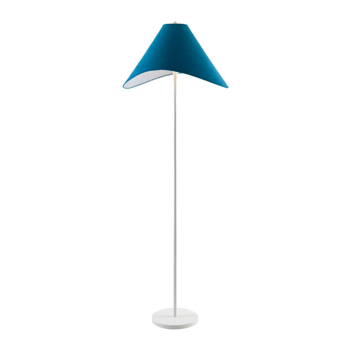 Modern European furniture - Cotton Shade Accent Floor Lamp - www.oroa.com
