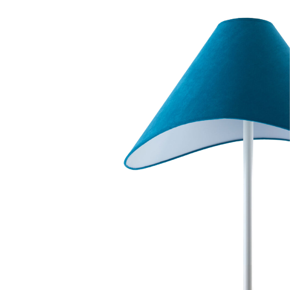 Cotton Shade Accent Floor Lamp | Oroa.com