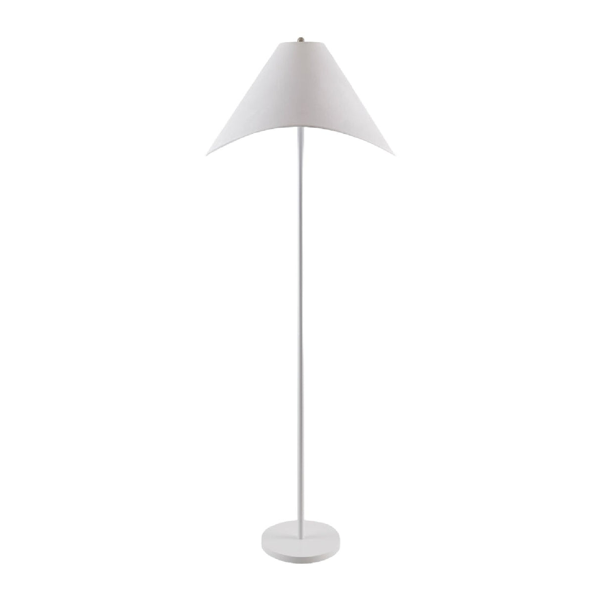 Modern European furniture - Cotton Shade Accent Floor Lamp - www.oroa.com