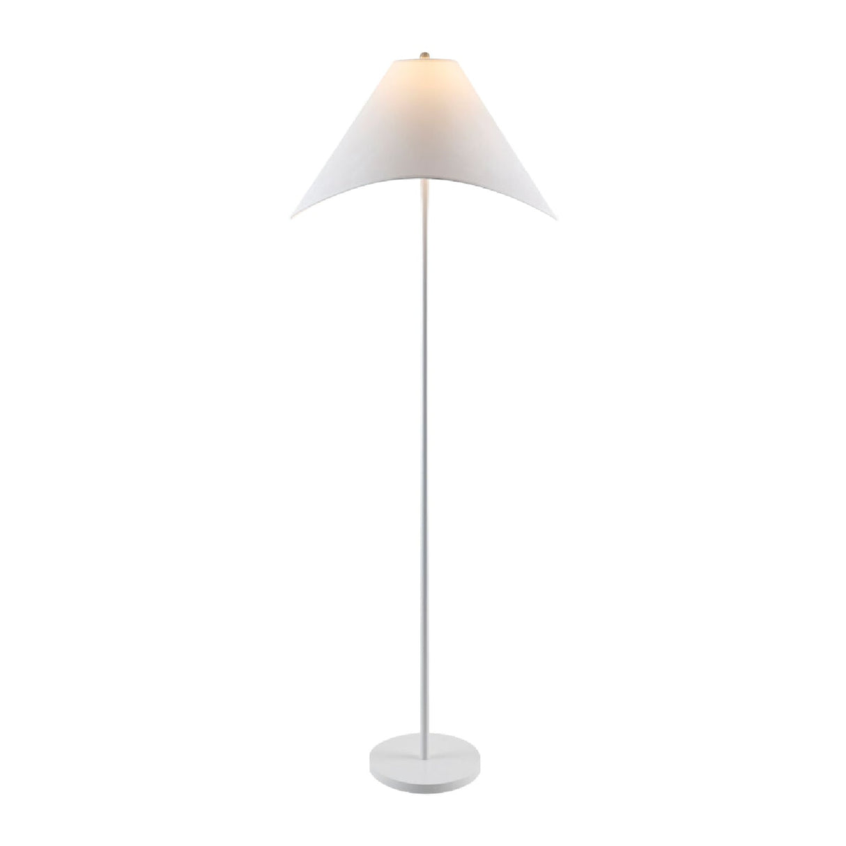 Modern European furniture - Cotton Shade Accent Floor Lamp - www.oroa.com