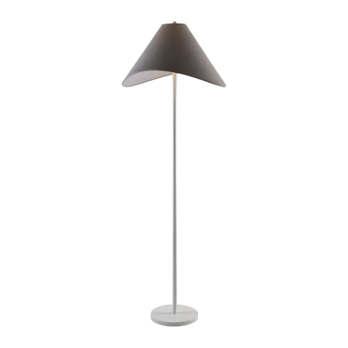 Modern European furniture - Cotton Shade Accent Floor Lamp - www.oroa.com