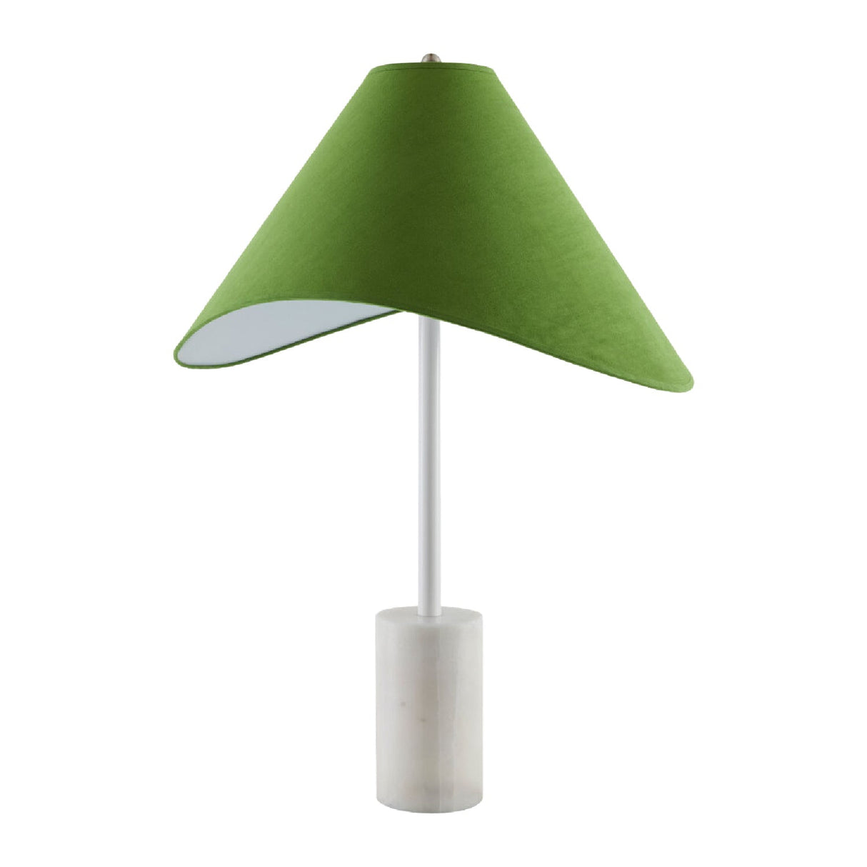 Modern European furniture - Marble Base Cotton Table Lamp - www.oroa.com