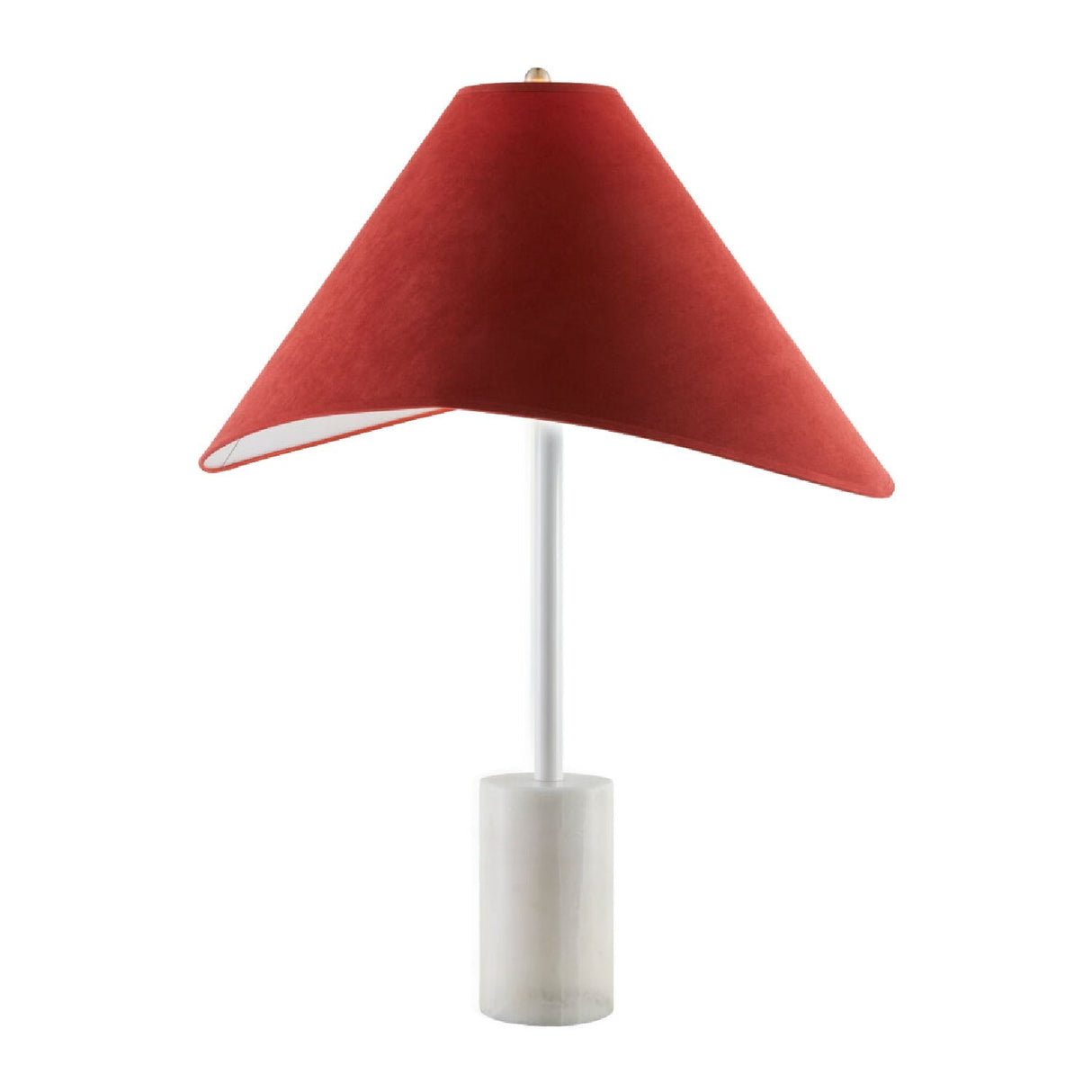 Modern European furniture - Marble Base Cotton Table Lamp - www.oroa.com