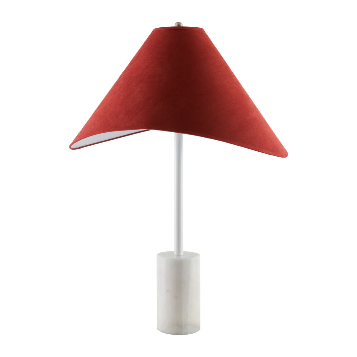 Modern European furniture - Marble Base Cotton Table Lamp - www.oroa.com