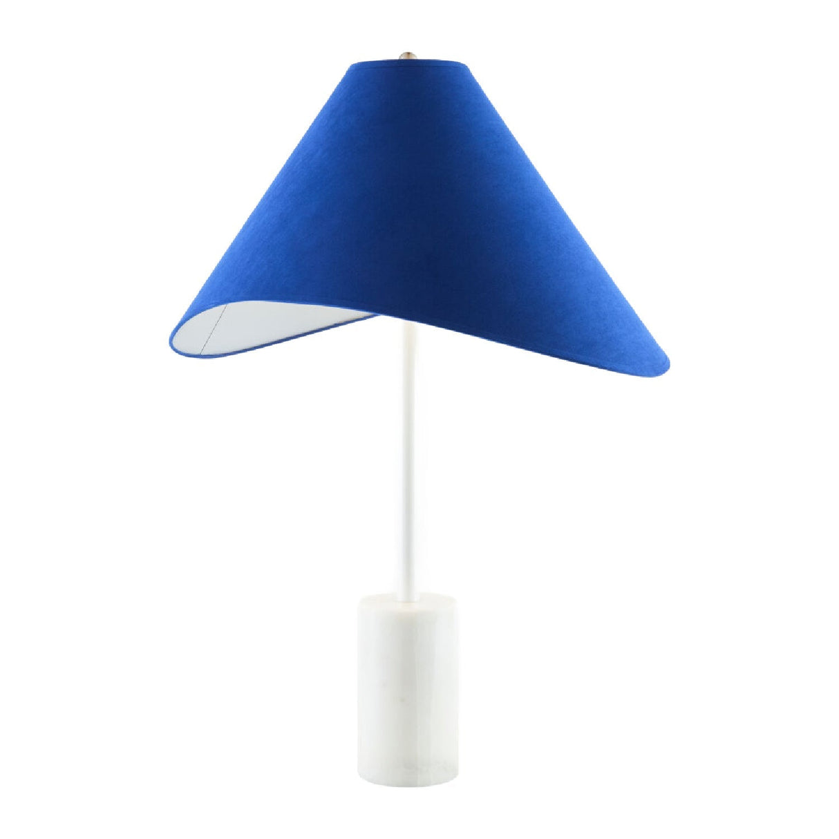 Modern European furniture - Marble Base Cotton Table Lamp - www.oroa.com