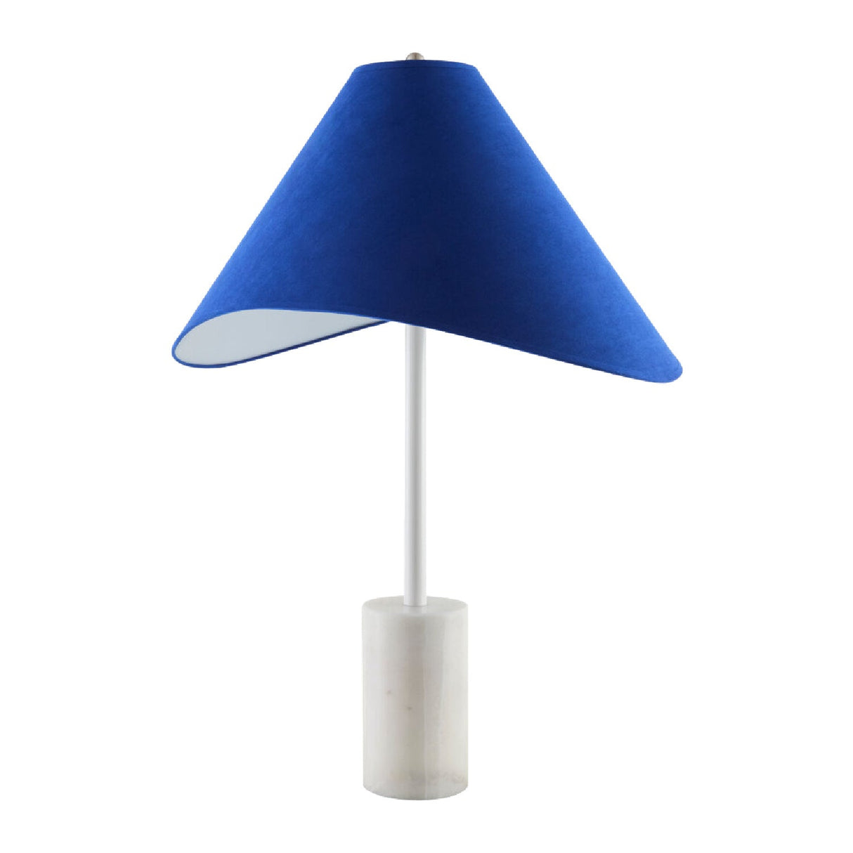 Modern European furniture - Marble Base Cotton Table Lamp - www.oroa.com