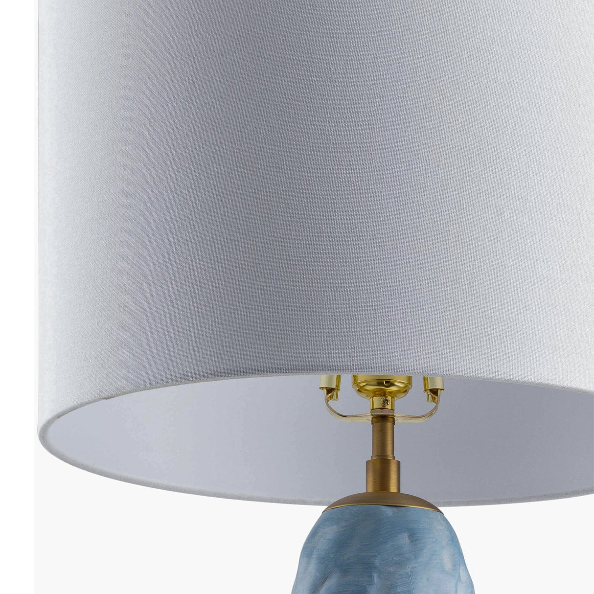 Modern European furniture - Blue Base Accent Table Lamp - www.oroa.com