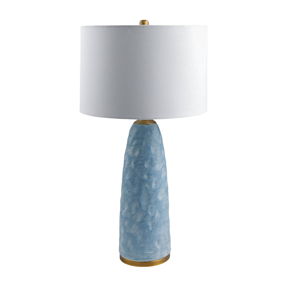 Modern European furniture - Blue Base Accent Table Lamp - www.oroa.com