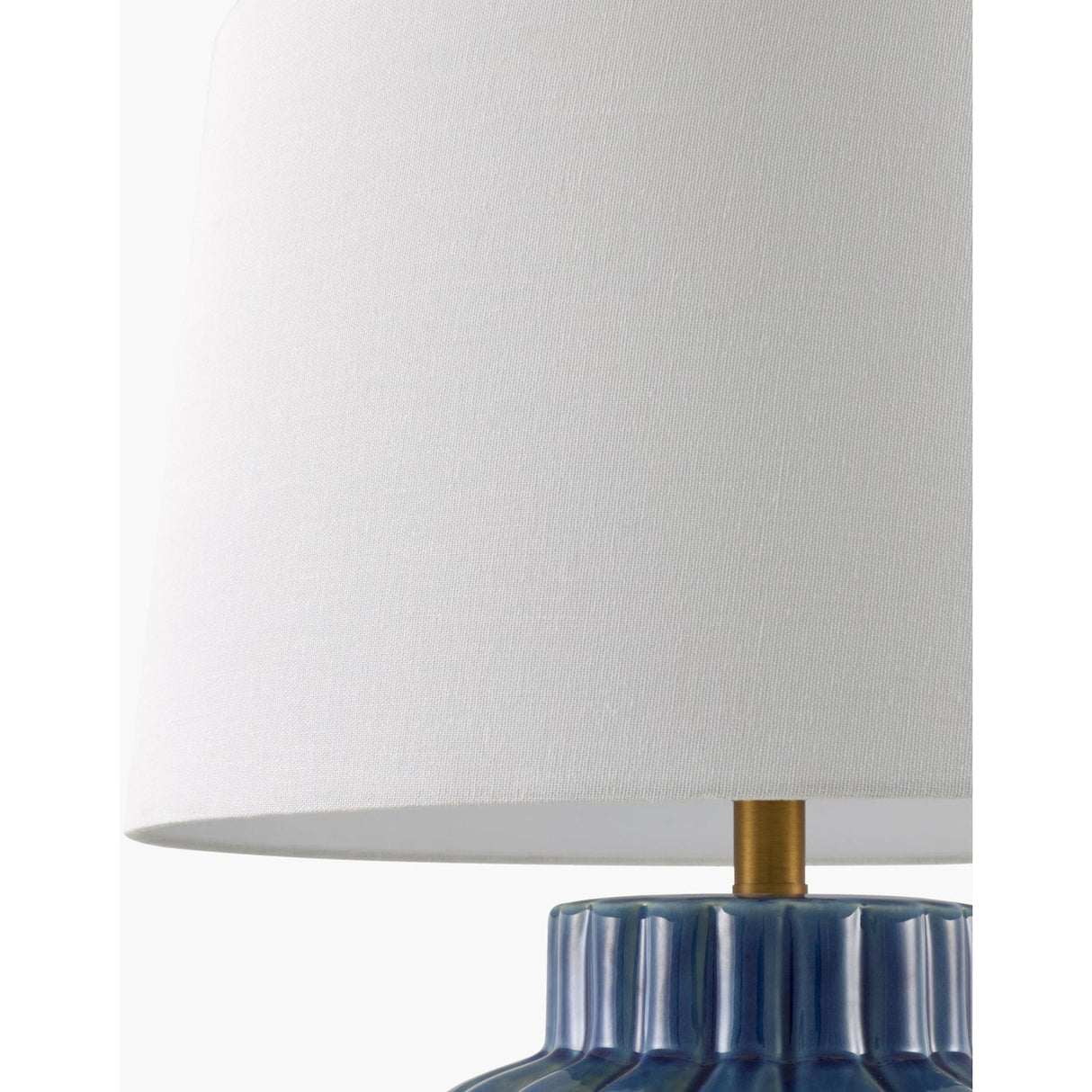 Modern European furniture - Blue Ceramic Accent Table Lamp - www.oroa.com