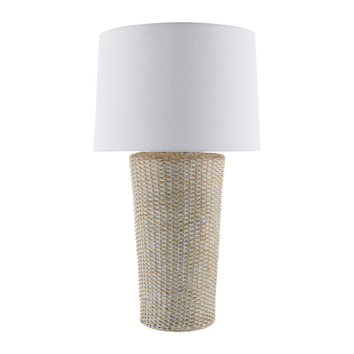 Modern European furniture - Rattan Woven Accent Table Lamp - www.oroa.com