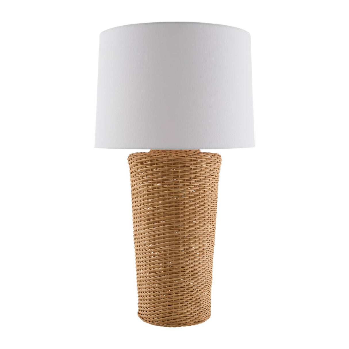 Modern European furniture - Rattan Woven Accent Table Lamp - www.oroa.com