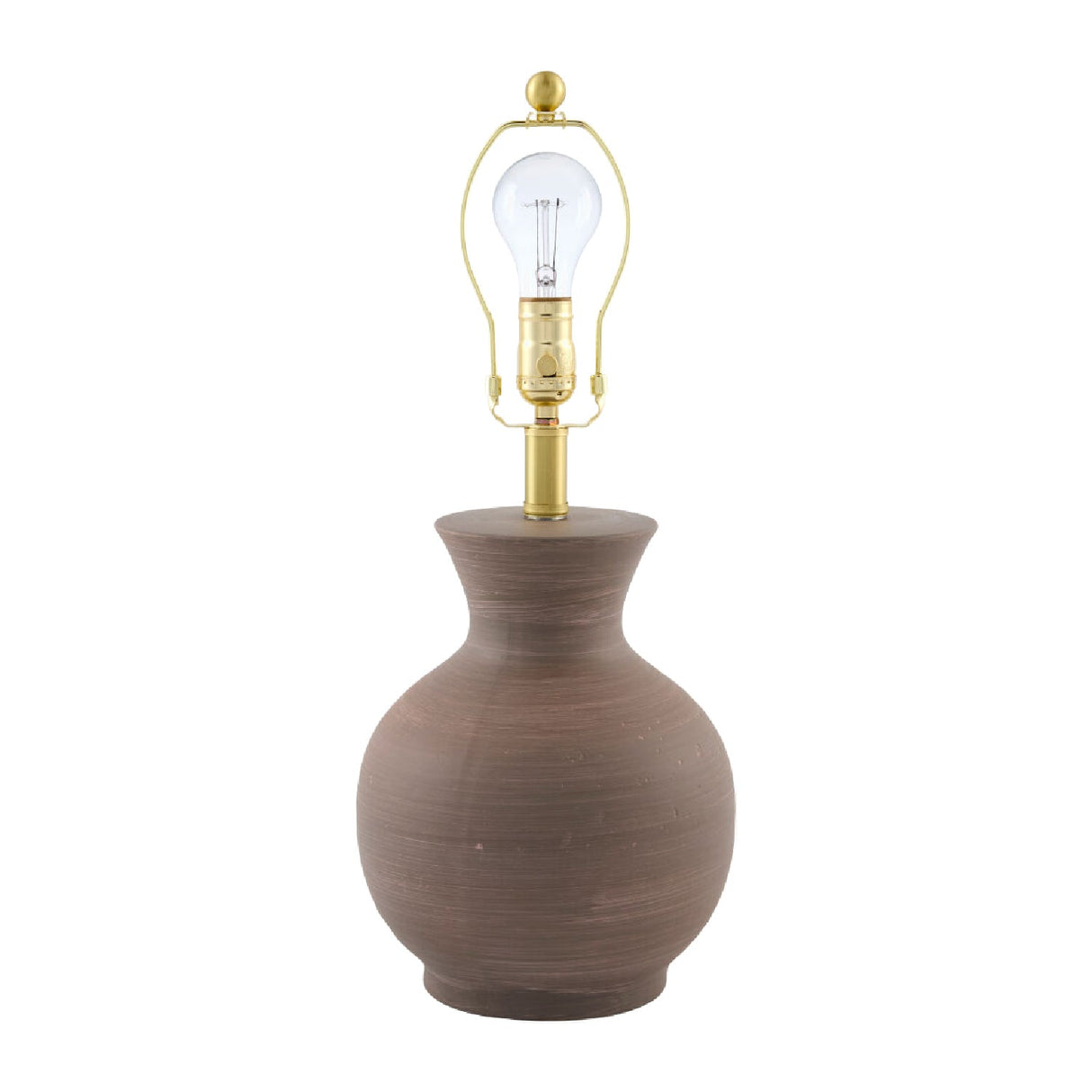 Modern European furniture - Antique Brown Ceramic Table Lamp - www.oroa.com