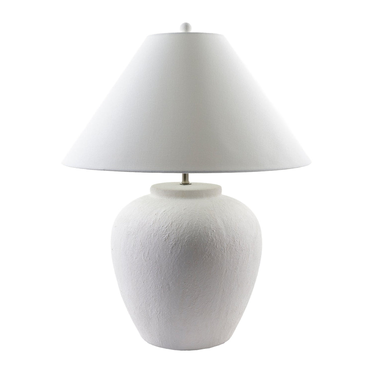 Modern European furniture - Cream Ceramic Accent Table Lamp - www.oroa.com