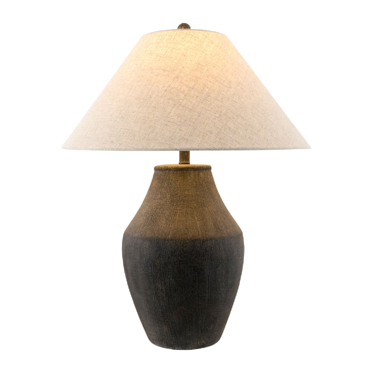 Modern European furniture - Textured Ceramic Accent Table Lamp - www.oroa.com