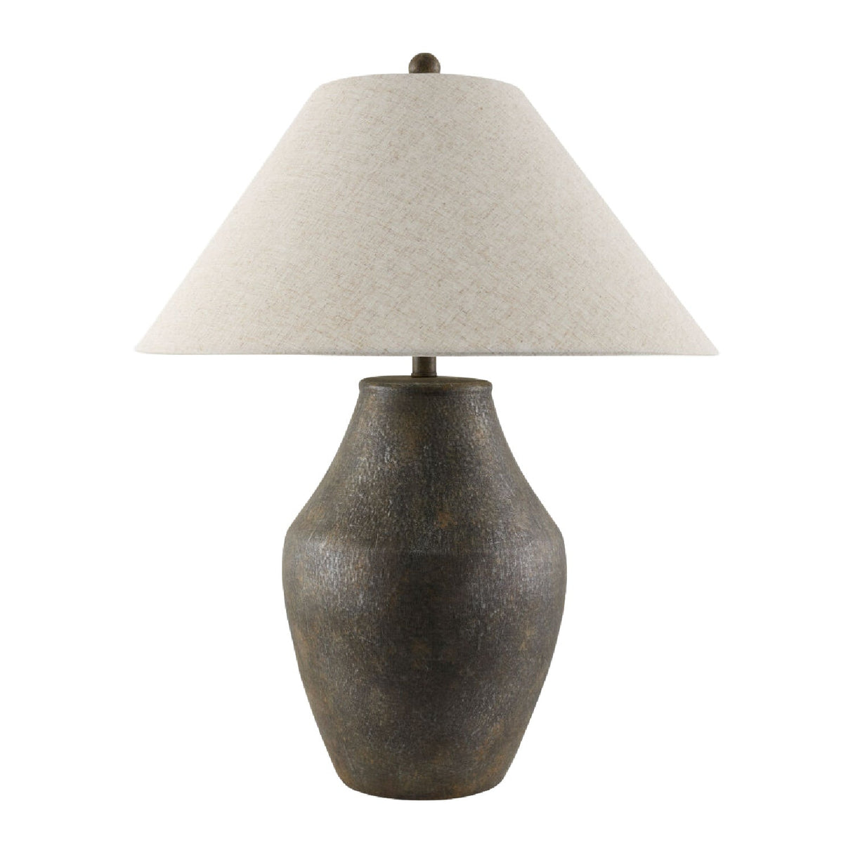 Modern European furniture - Textured Ceramic Accent Table Lamp - www.oroa.com