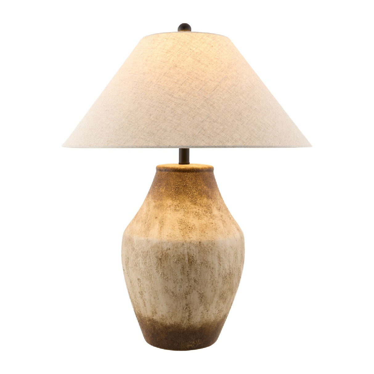 Modern European furniture - Textured Ceramic Accent Table Lamp - www.oroa.com