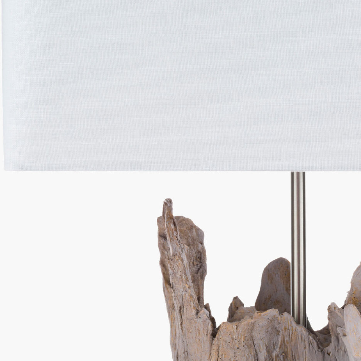 Organic Wooden-Look Table Lamp | Oroa.com