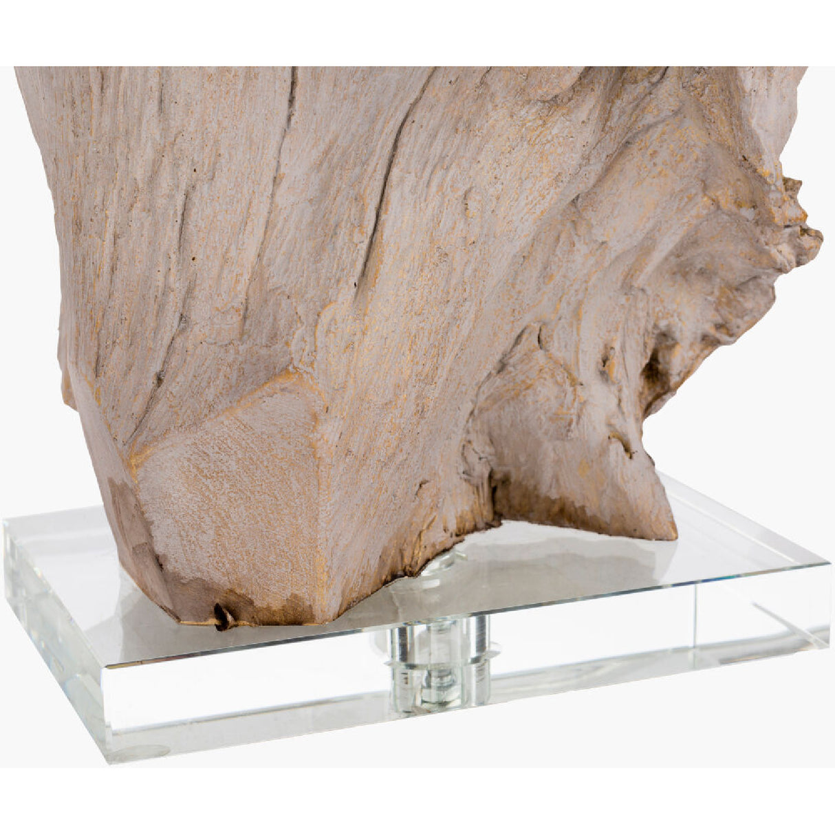 Organic Wooden-Look Table Lamp | Oroa.com