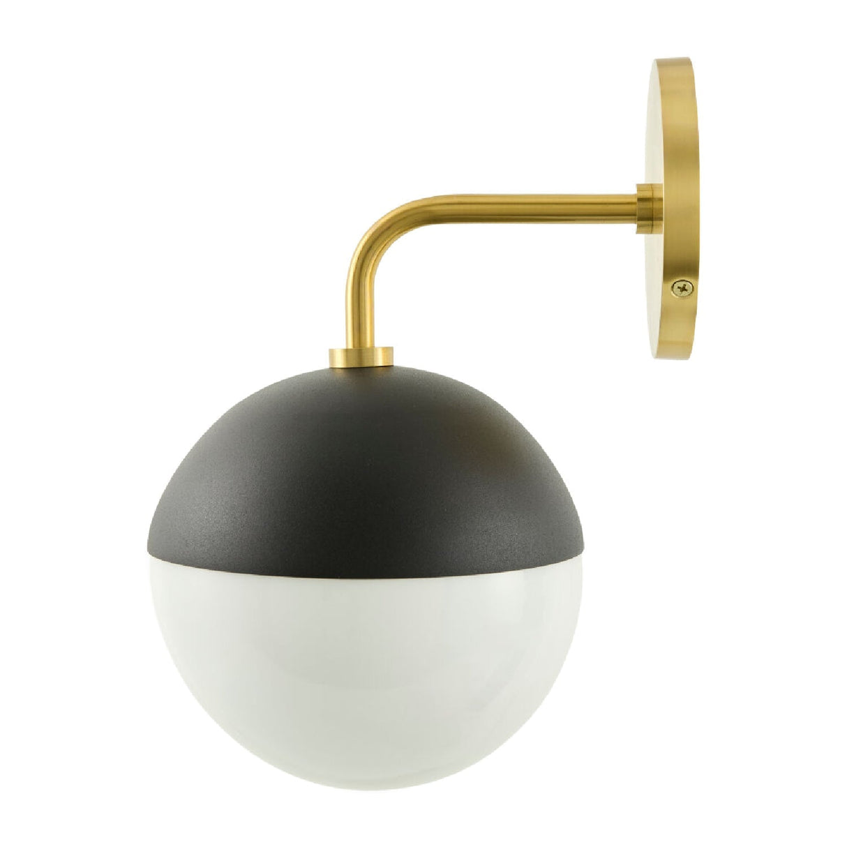 Modern European furniture - Electroplated Black Wall Lamp - www.oroa.com