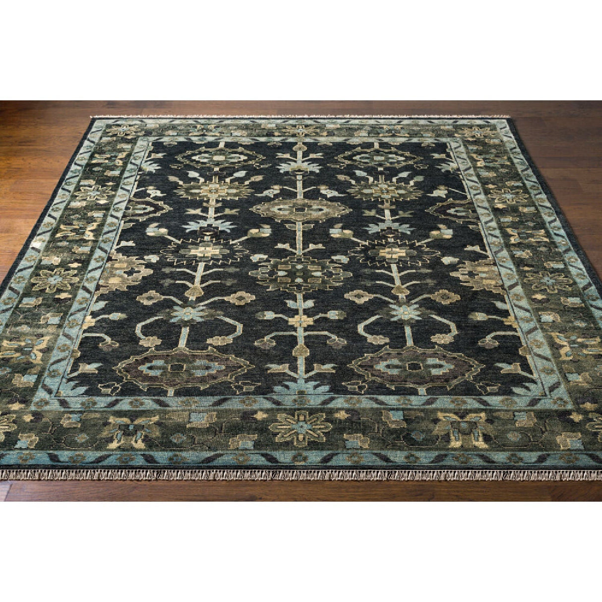 Modern furniture - Hand-Knotted Wool Boho Carpet - www.oroa.com