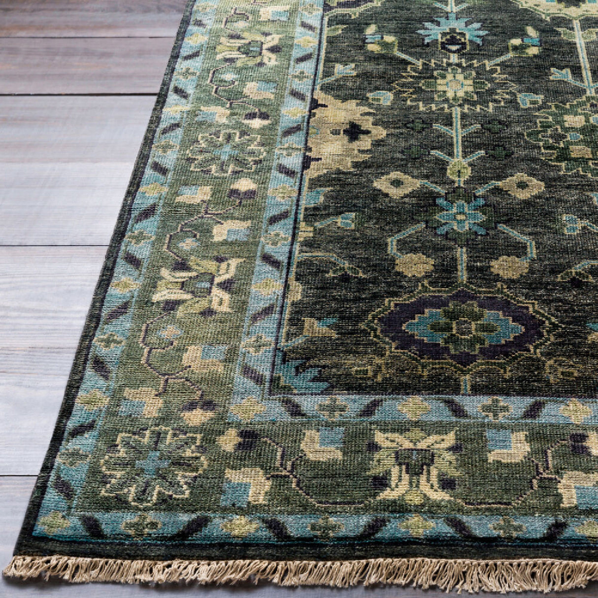 Modern furniture - Hand-Knotted Wool Boho Carpet - www.oroa.com
