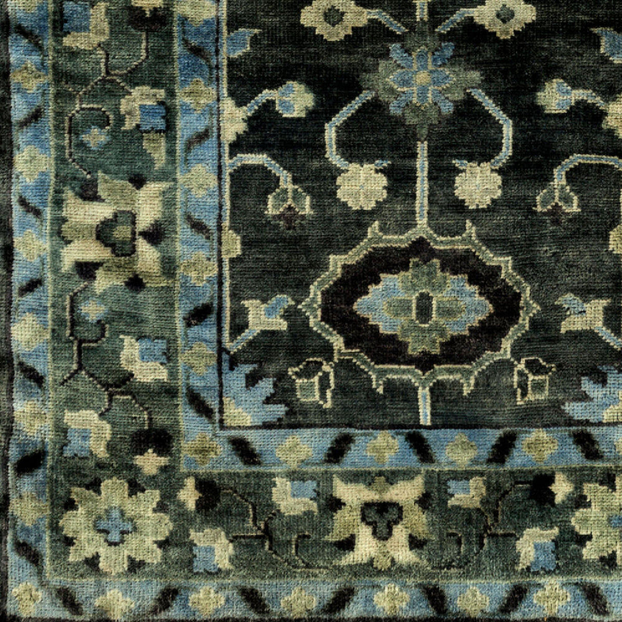 Modern furniture - Hand-Knotted Wool Boho Carpet - www.oroa.com