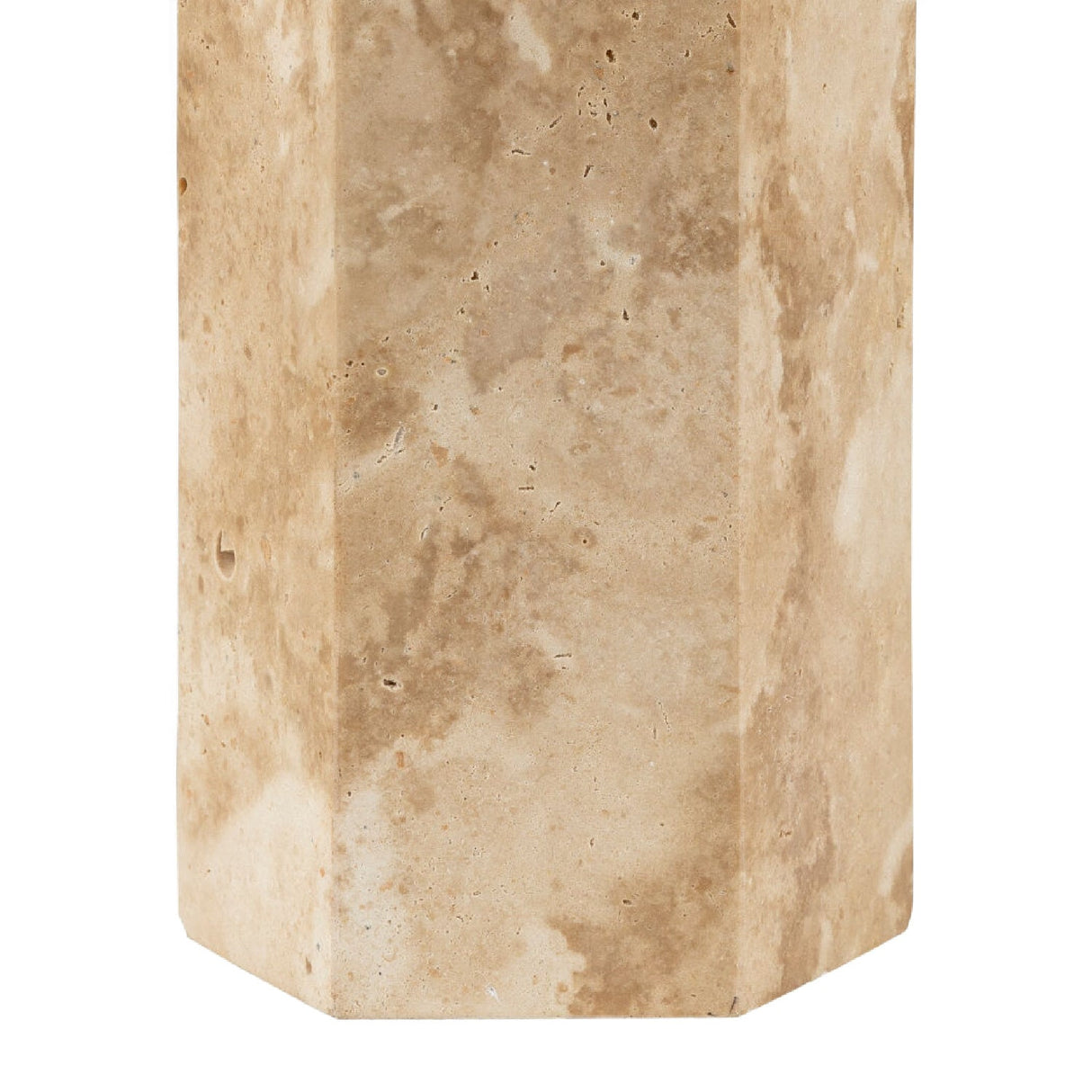 Modern European furniture - Travertine Cream Linen Table Lamp - www.oroa.com