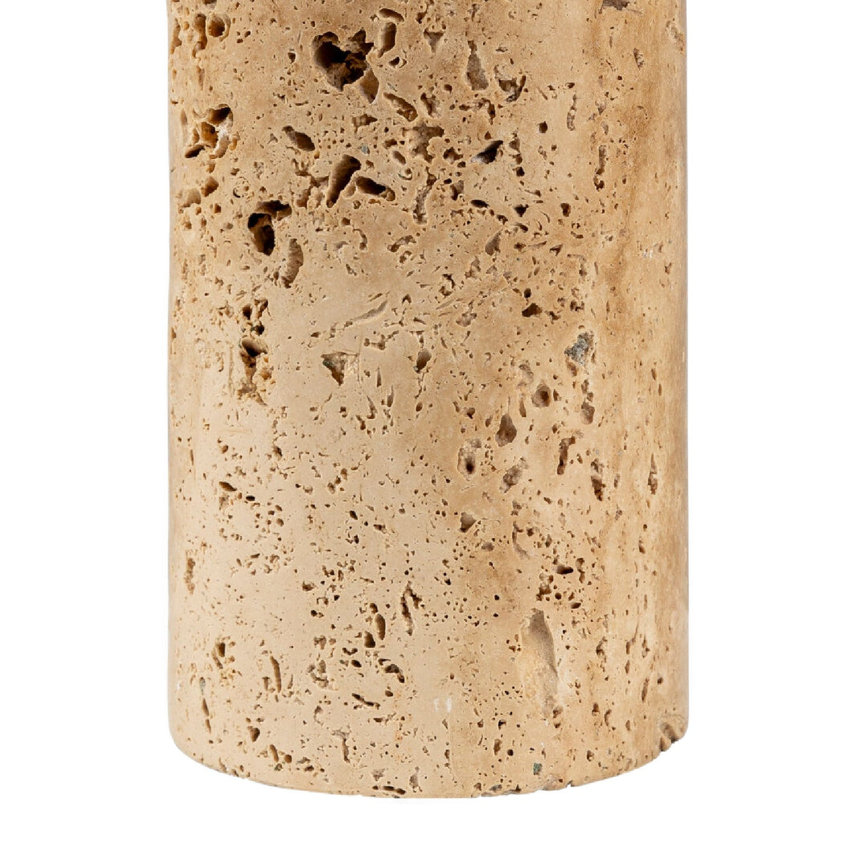Modern European furniture - Travertine Cream Linen Table Lamp - www.oroa.com