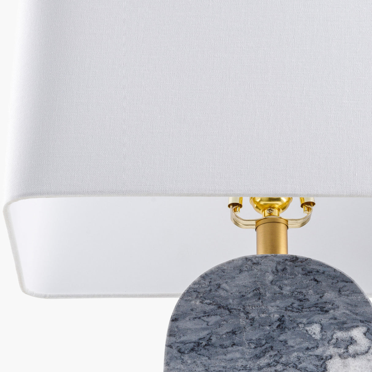 Gray Marble Accent Table Lamp | Oroa.com