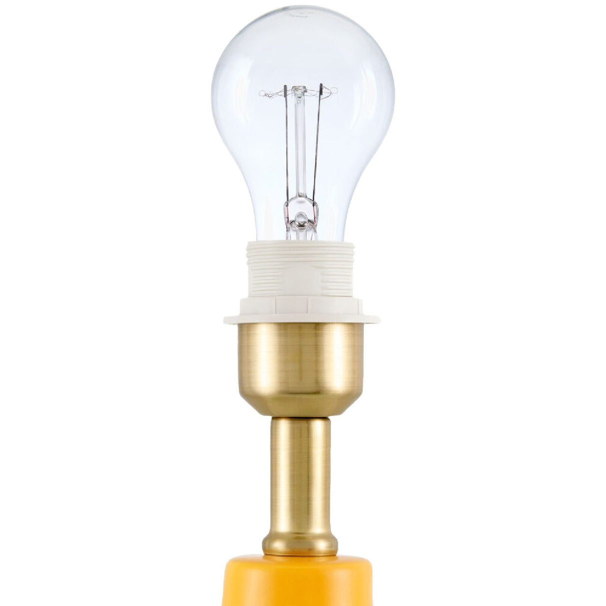 Modern European furniture - Ceramic White Linen Table Lamp - www.oroa.com