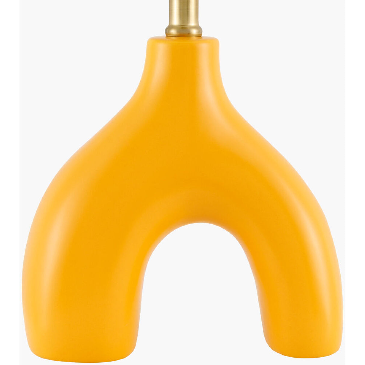 Ceramic White Linen Table Lamp | Oroa.com