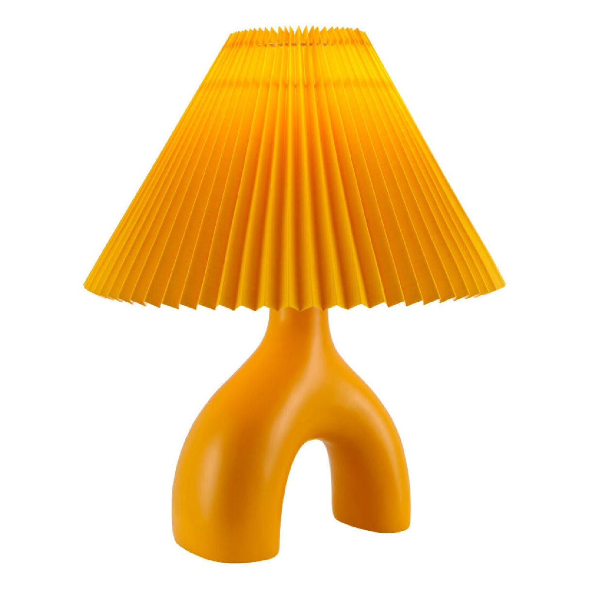 Modern European furniture - Ceramic Cream Linen Table Lamp - www.oroa.com