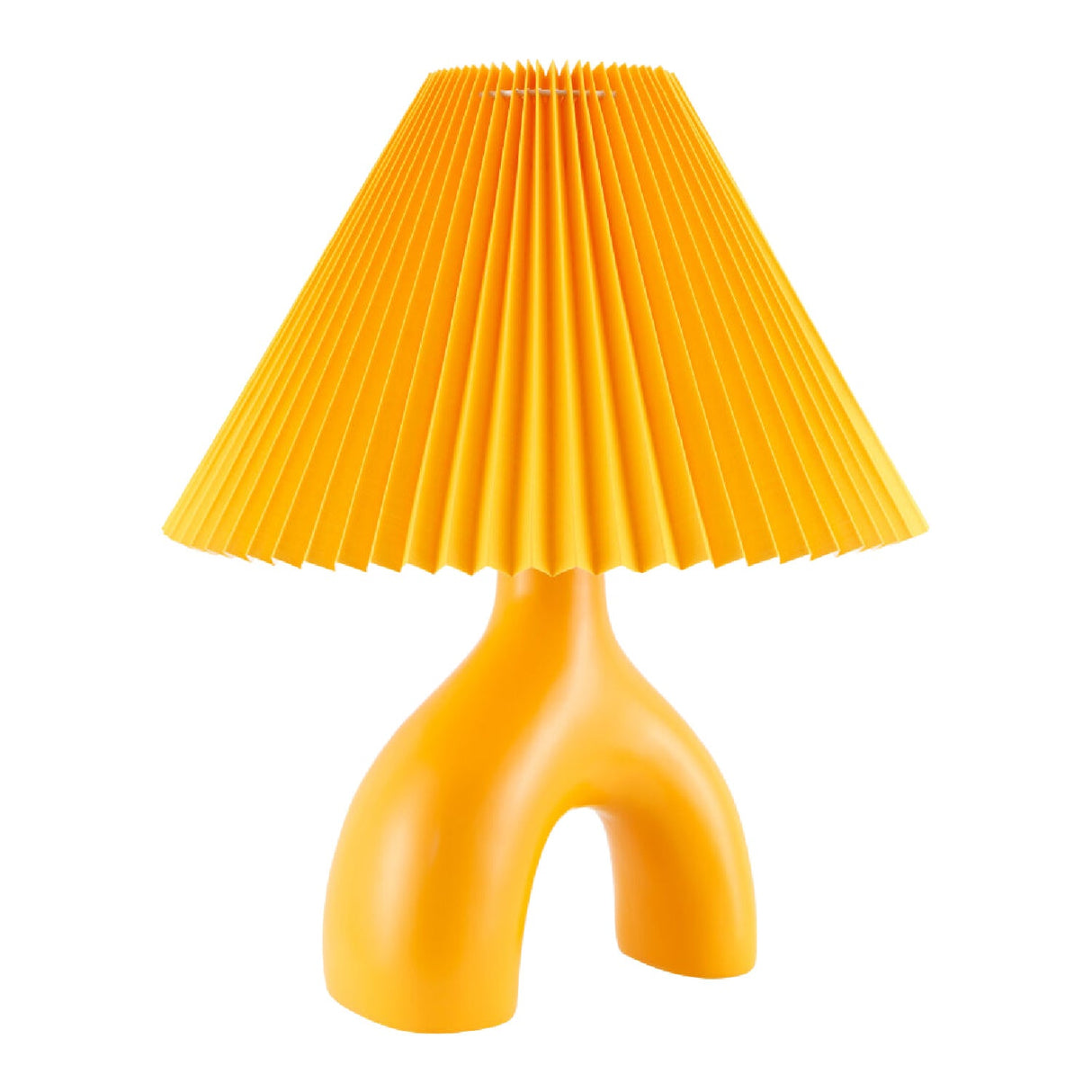 Modern European furniture - Ceramic Cream Linen Table Lamp - www.oroa.com
