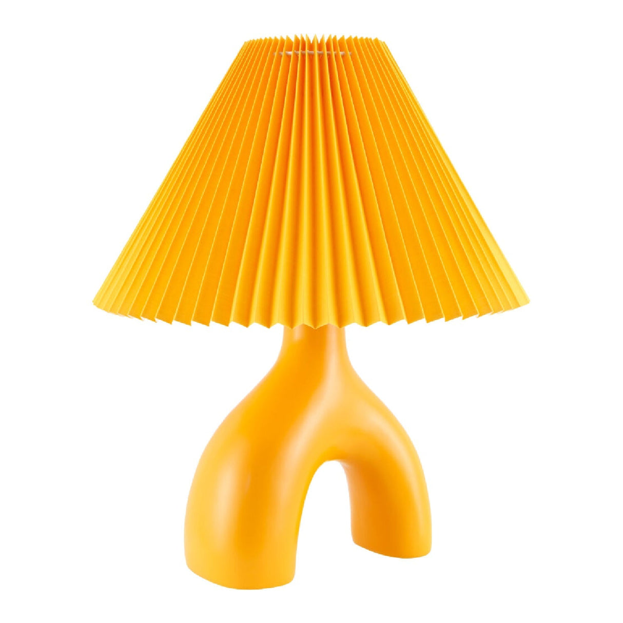 Modern European furniture - Ceramic Cream Linen Table Lamp - www.oroa.com